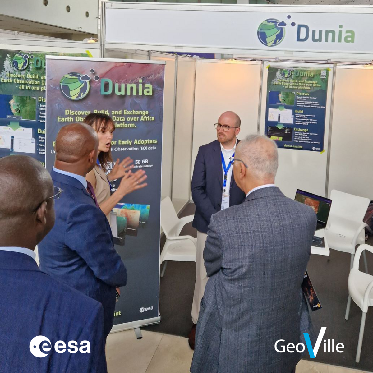 Dunia at the NewSpace Africa Conference