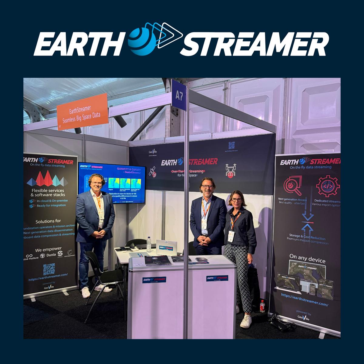 EarthStreamer success at ESA ISD2024